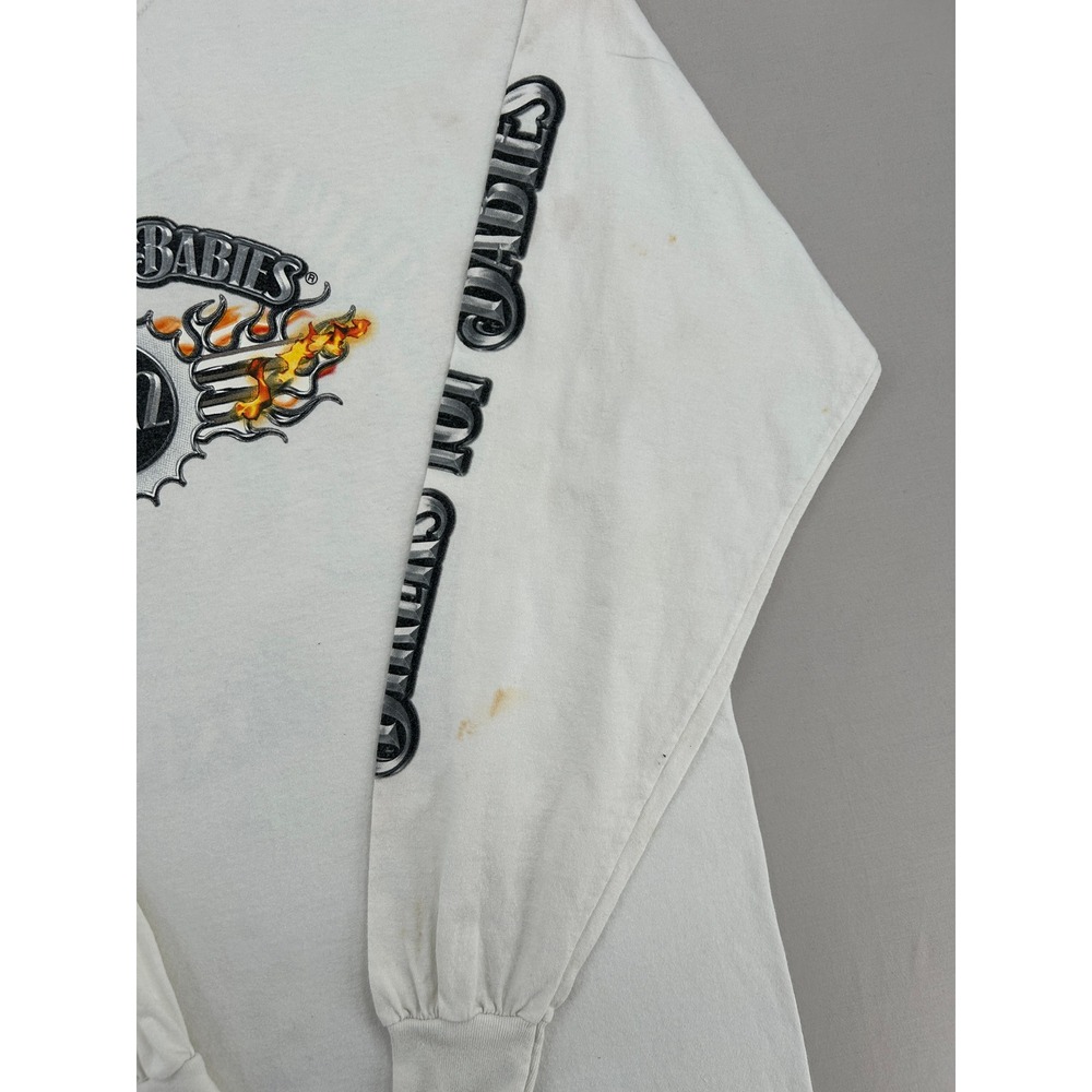 Gildan Mens Bikers for Babies 2012 Kansas City Long Sleeve Graphic T-Shirt XL - Picture 4 of 16